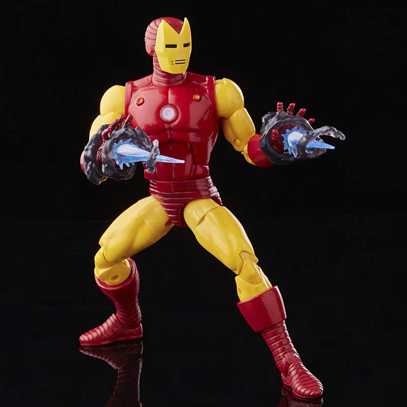 Figura Iron Man 20 Aniversario Serie 1 Marvel Legends Hasbro 03