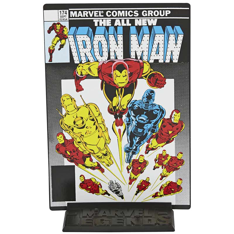 Figura Iron Man 20 Aniversario Serie 1 Marvel Legends Hasbro 06