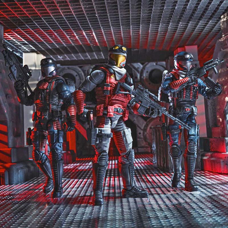 Pack Figuras Cobra Viper Officer and Vipers G.I. Joe Classified Series Hasbro 04