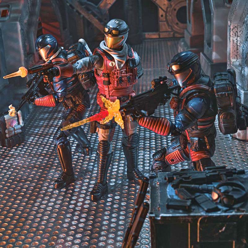Pack Figuras Cobra Viper Officer and Vipers G.I. Joe Classified Series Hasbro 05