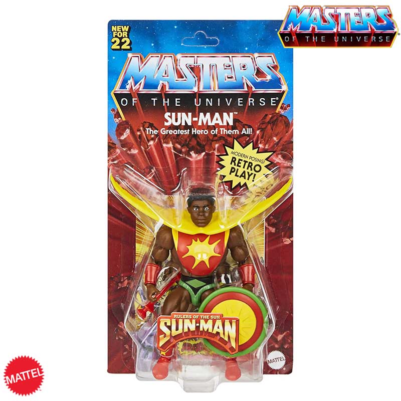 Figura Sun-Man Masters Of The Universe Origins Mattel 0