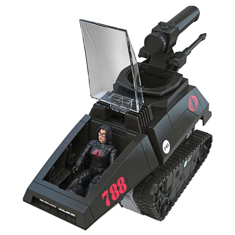 Figura Transformers x G.I.Joe Mash-Up Megatron H.I.S.S. Tank Cobra and Baroness Hasbro - Imagen 5