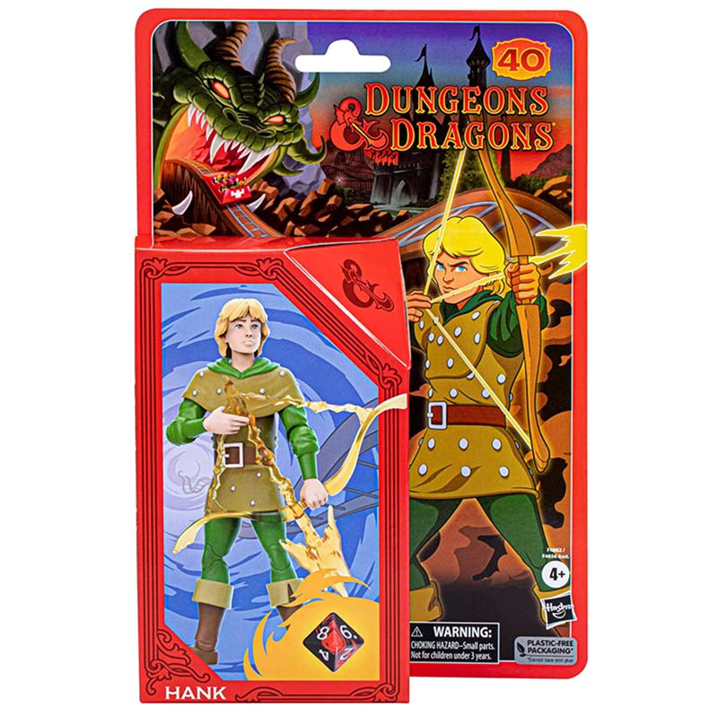Figura Hank The Ranger Dungeons & Dragons Cartoon Classics Hasbro 05