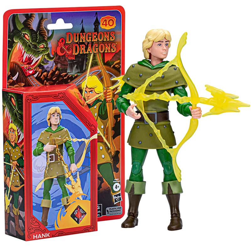 Figura Hank The Ranger Dungeons & Dragons Cartoon Classics Hasbro