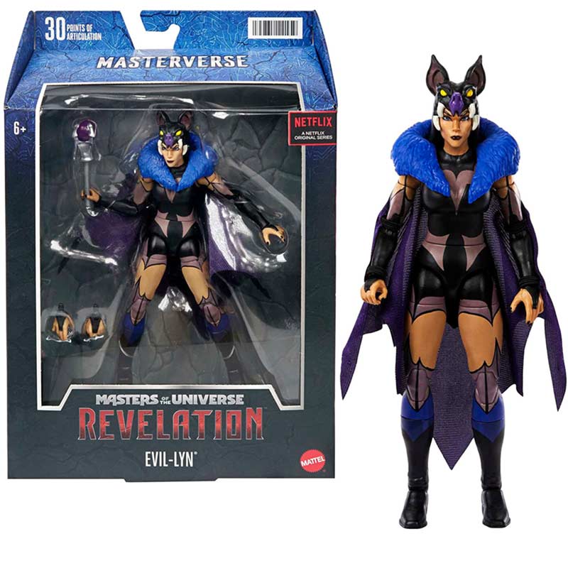 Figura Sorceress Evil-lyn Masters Of The Universe Revelation Masterverse Mattel 01