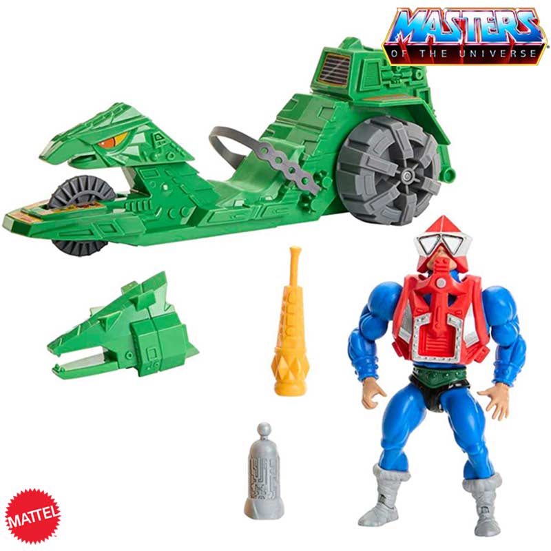 Figura Mekaneck and Ground Ripper Masters Of The Universe Origins Mattel 02