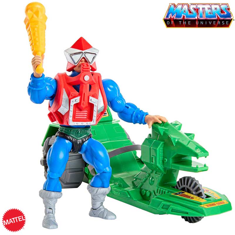 Figura Mekaneck and Ground Ripper Masters Of The Universe Origins Mattel 04