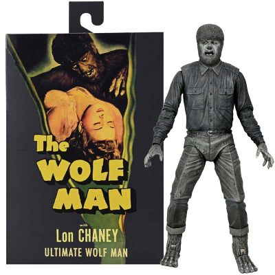 Figura Ultimate Wolf Man (B&W) Universal Monsters Neca 01