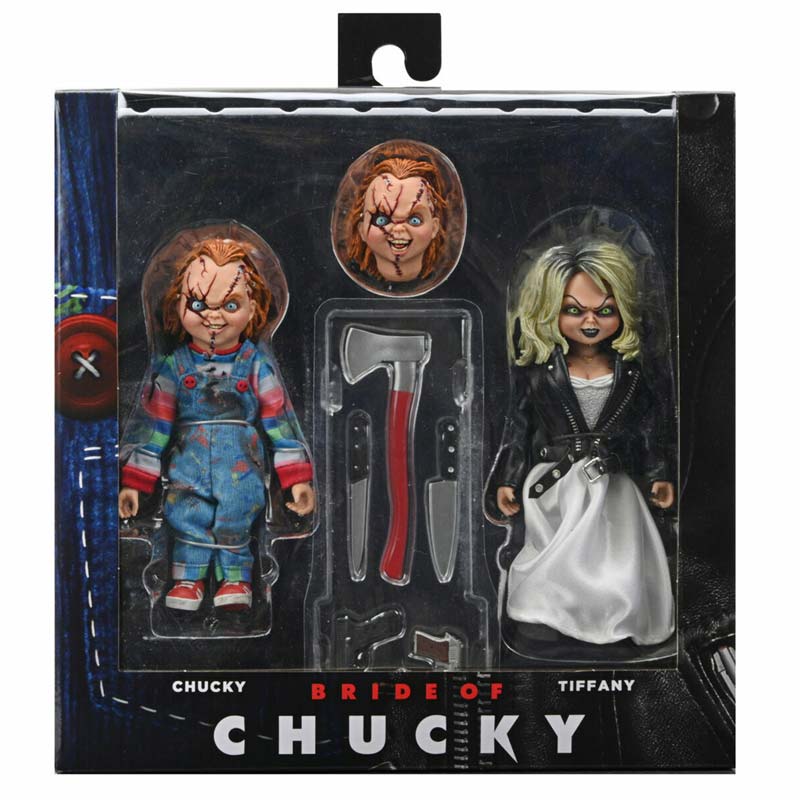 Set Figuras chucky and Tiffany Brige of Chucky Neca 01
