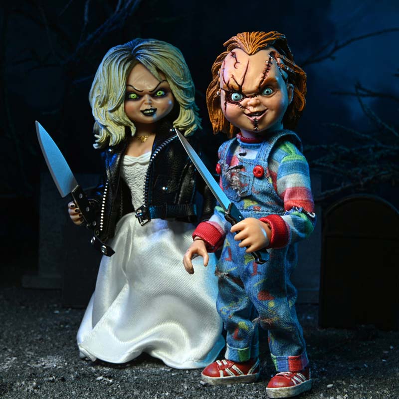Set Figuras chucky and Tiffany Brige of Chucky Neca 03