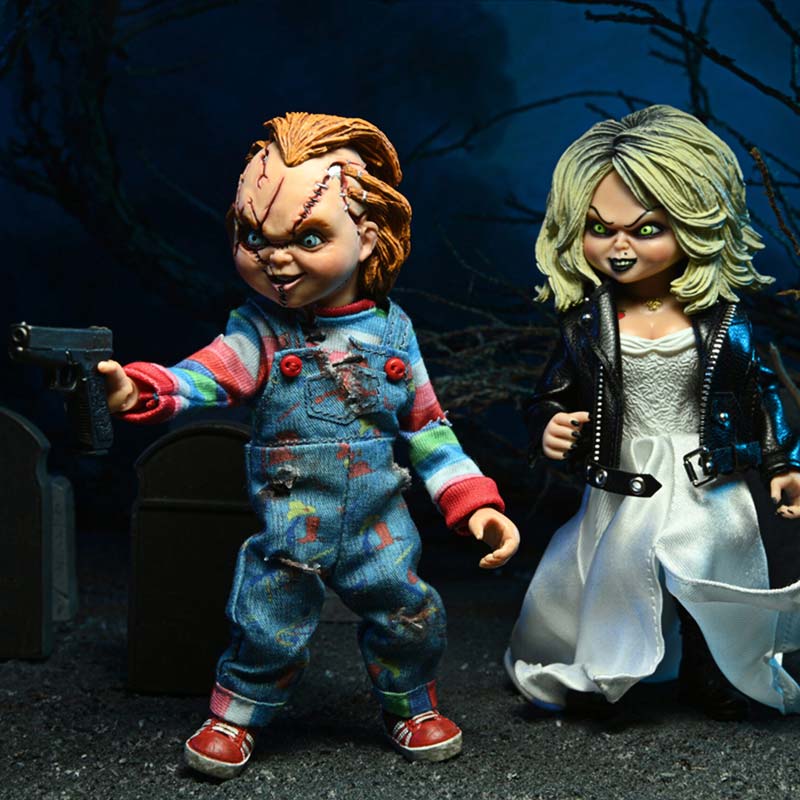 Set Figuras chucky and Tiffany Brige of Chucky Neca 04