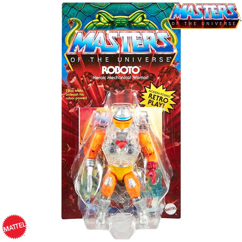 Figura Roboto Mini-Comic Masters Of The Universe Origins Mattel 01
