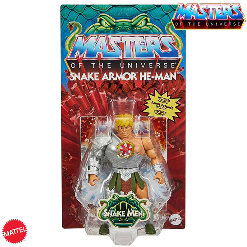 Figura Snake Armor He-Man Masters Of The Universe Origins Mattel 01