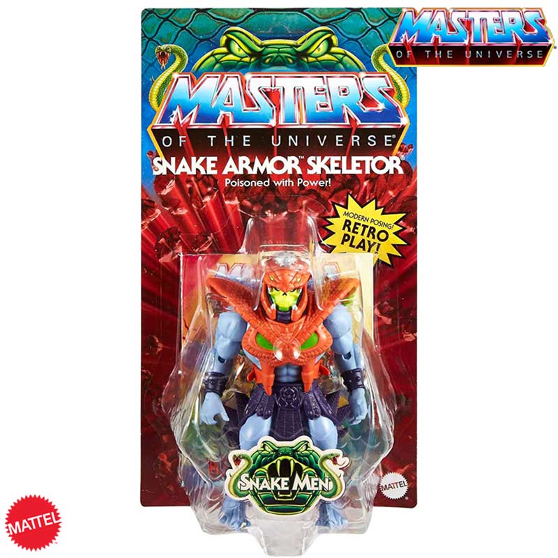 Figura Snake Armor Skeletor Masters Of The Universe Origins Mattel 01
