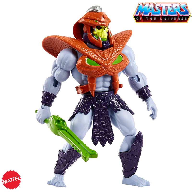 Figura Snake Armor Skeletor Masters Of The Universe Origins Mattel 04