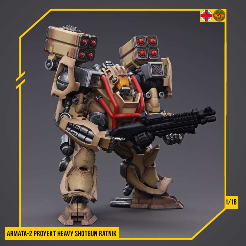 Figura Armata 2 Proyekt Heavy Shotgun Ratnik infinity Tabletop Joy Toy 03