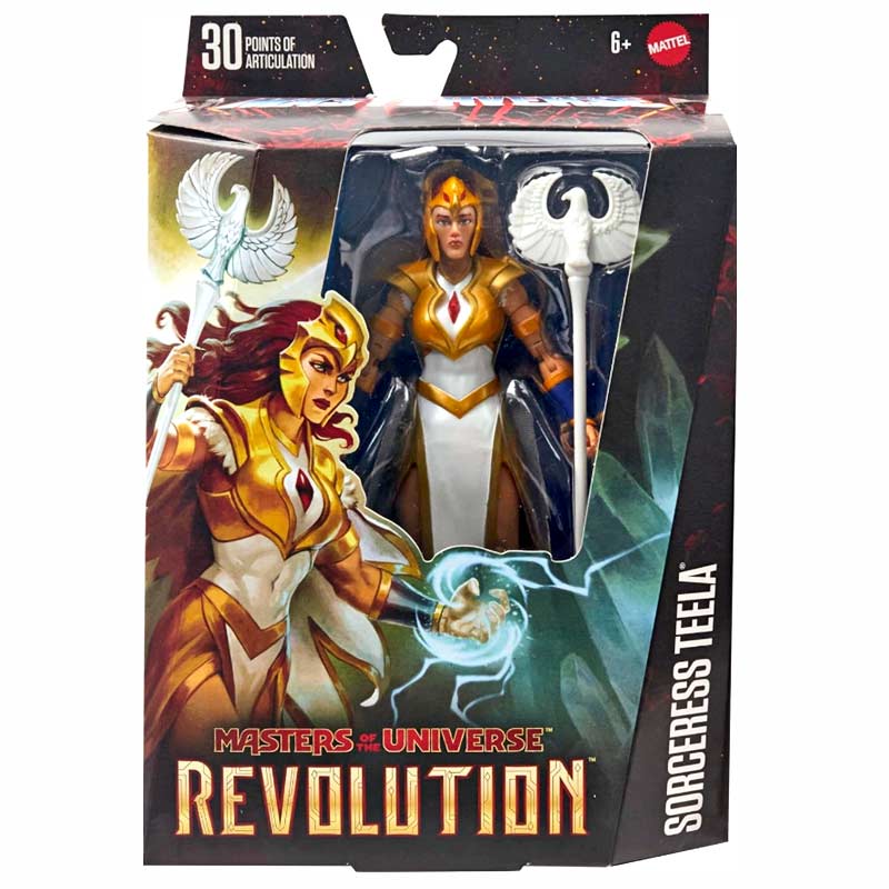 Figura Sorceress Teela Masters Of The Universe Revolution Masterverse Mattel 01