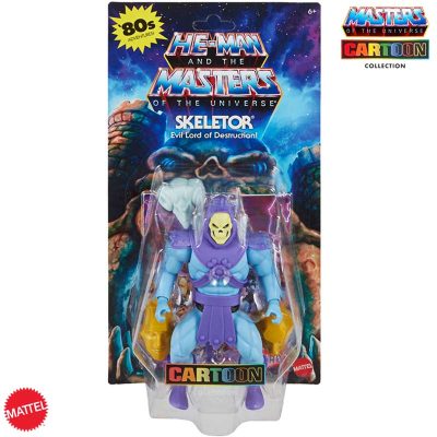 Figura Skeletor Masters Of The Universe Cartoon Collection Mattel 01