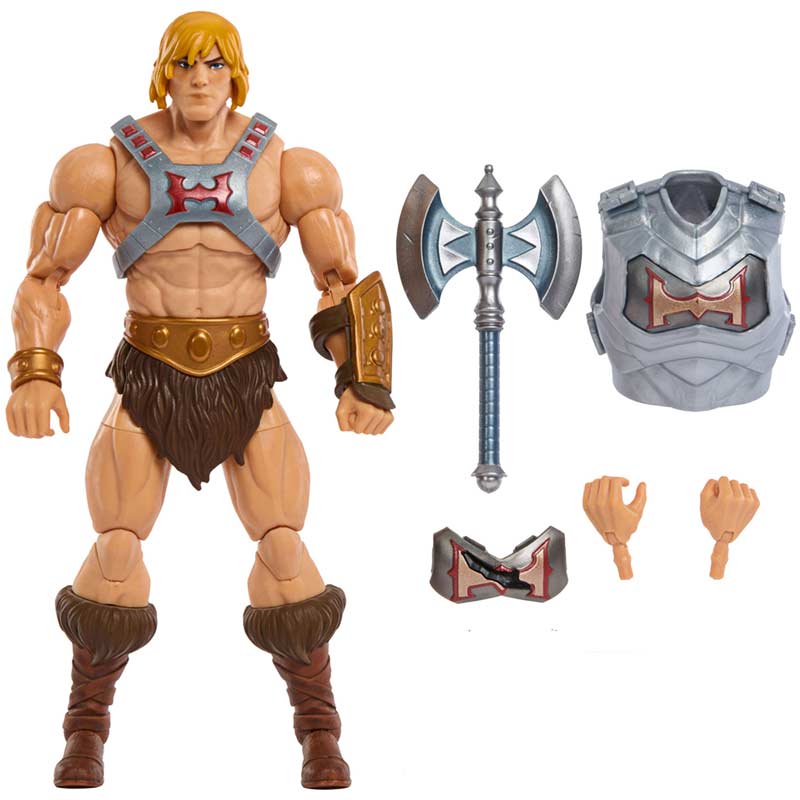 Figura He-Man Battle Armor Masters Of The Universe Revolution Masterverse Mattel 02