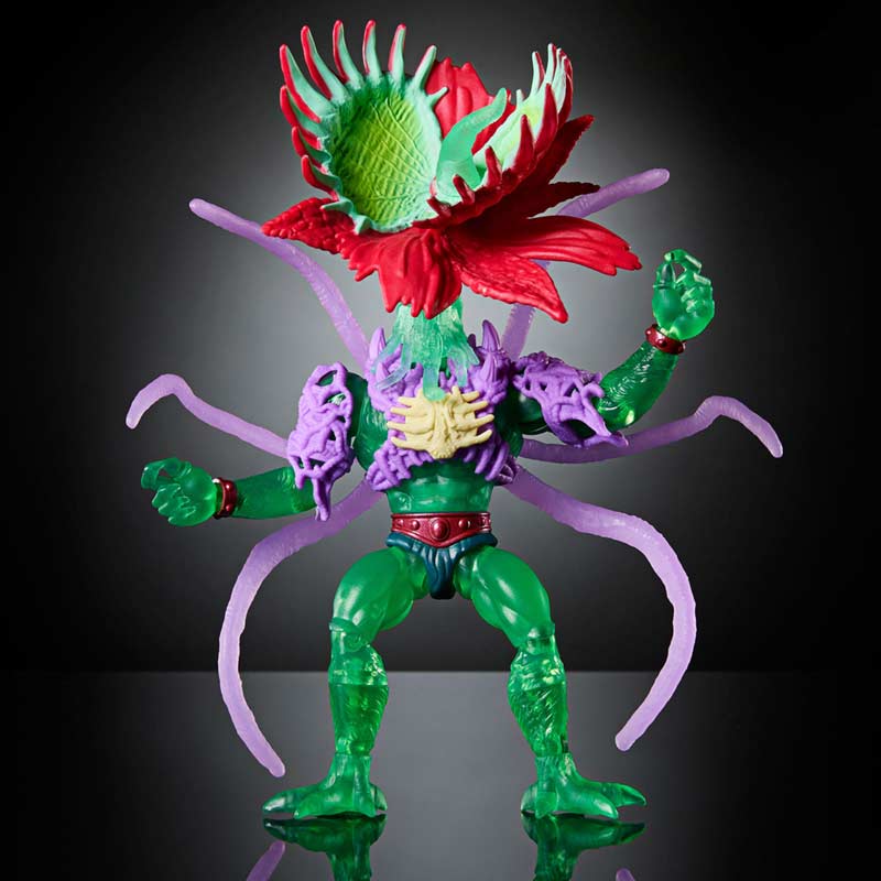 Figura Deluxe Mutated Moss Man MOTU x TMNT Turtles of Grayskull Mattel 04