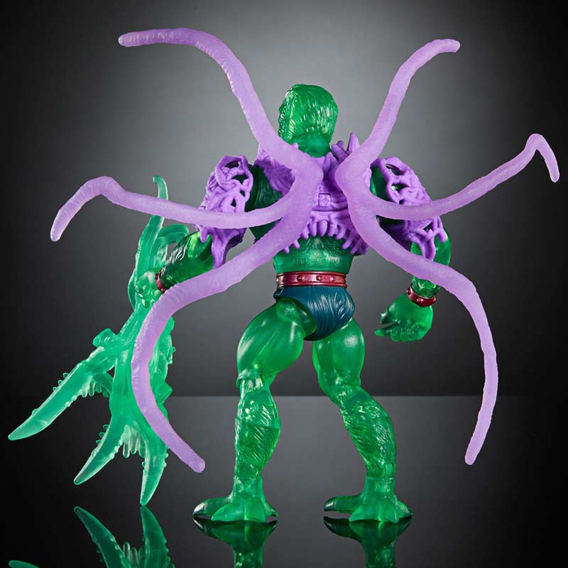 Figura Deluxe Mutated Moss Man MOTU x TMNT Turtles of Grayskull Mattel 06