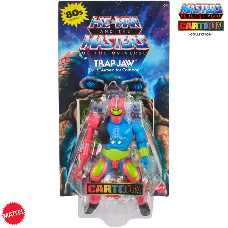 Figura Trap Jaw Masters Of The Universe Cartoon Collection Mattel 01