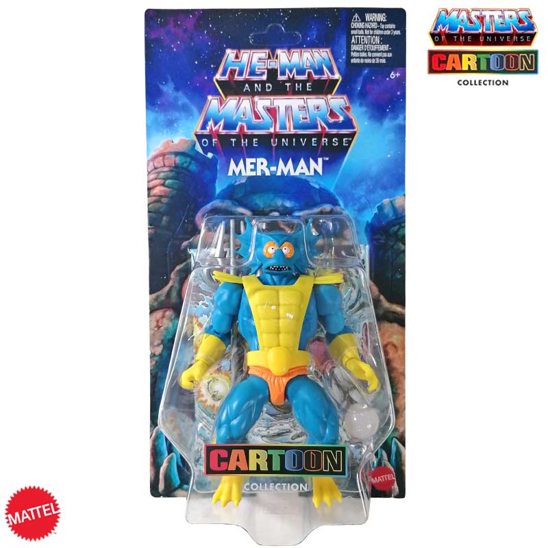 Figura Mer-Man Masters Of The Universe Cartoon Collection Mattel 01