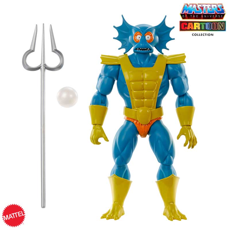 Figura Mer-Man Masters Of The Universe Cartoon Collection Mattel 02