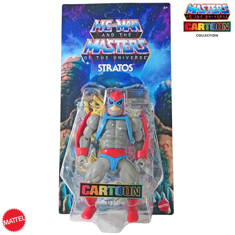 Figura Stratos Masters Of The Universe Cartoon Collection Mattel 01