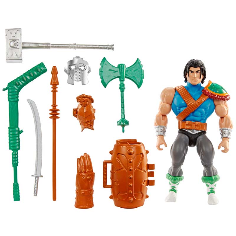 Figura Casey Jones MOTU x TMNT Turtles of Grayskull Mattel 02