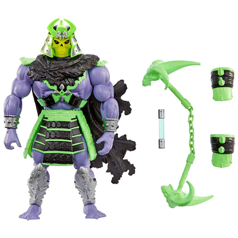 Figura Skeletor MOTU x TMNT Turtles of Grayskull Mattel 02