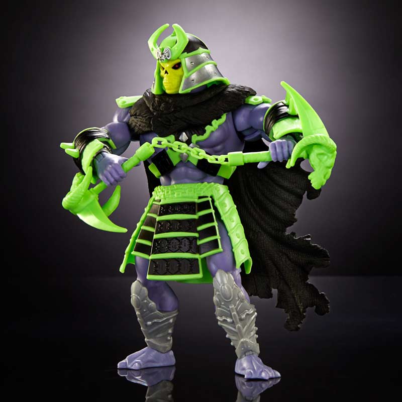 Figura Skeletor MOTU x TMNT Turtles of Grayskull Mattel 04