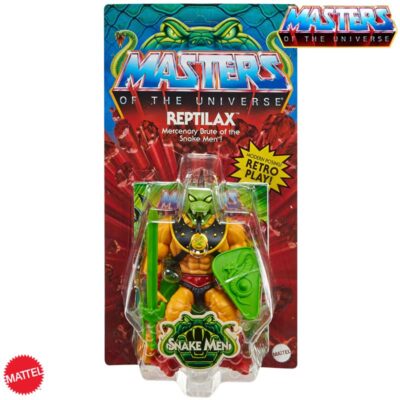 Figura Reptilax Masters Of The Universe Origins Mattel 01