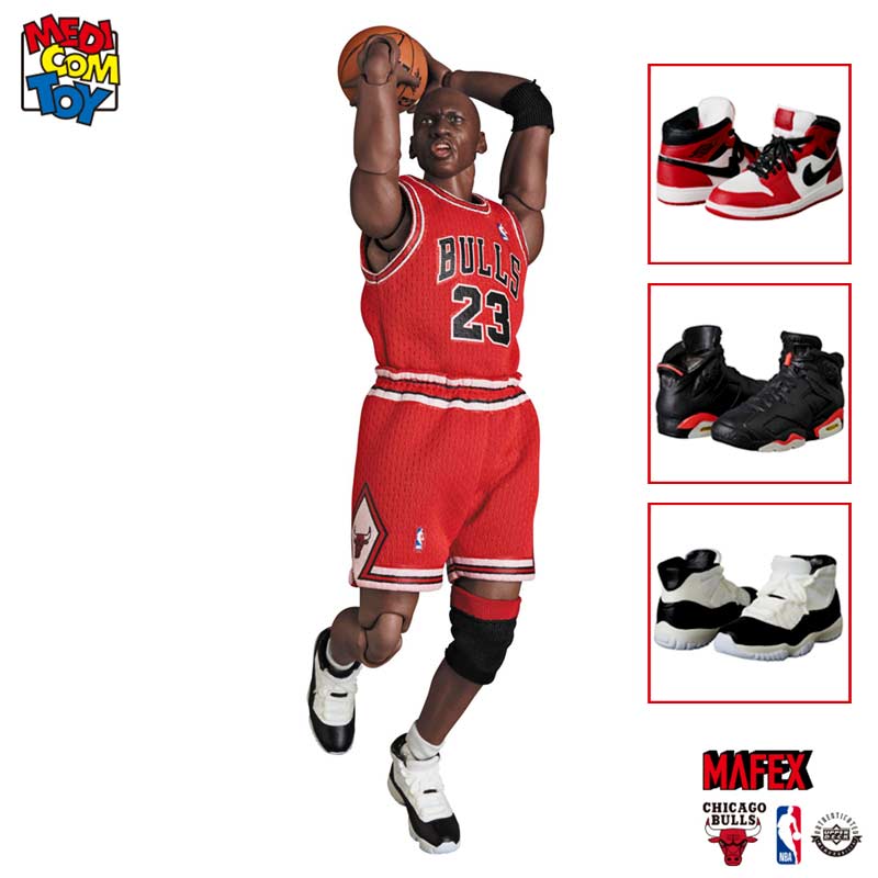 Figura Michael Jordan Chicago Bulls MAFEX Medicom Toy 07