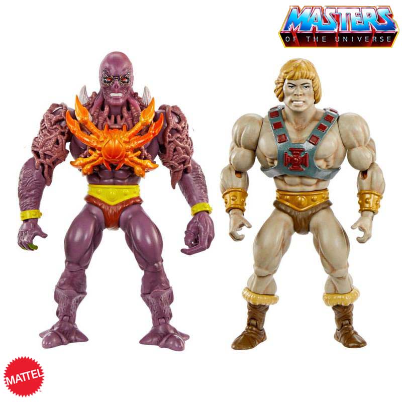 Pack Figuras He-Man & Vecna Masters Of The Universe x Stranger Things Origins Mattel 02