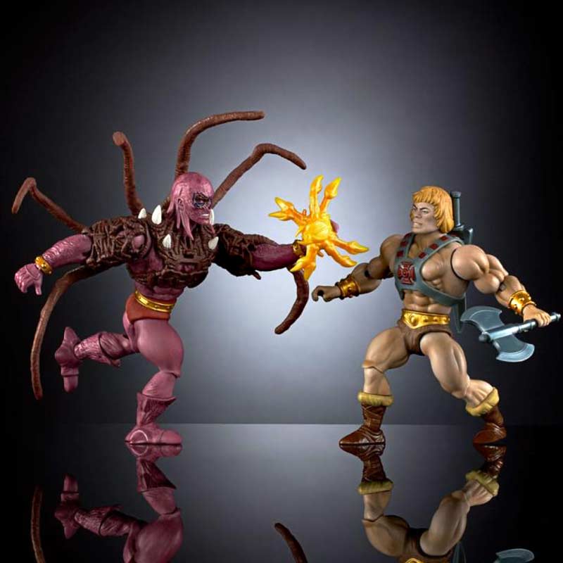 Pack Figuras He-Man & Vecna Masters Of The Universe x Stranger Things Origins Mattel 07
