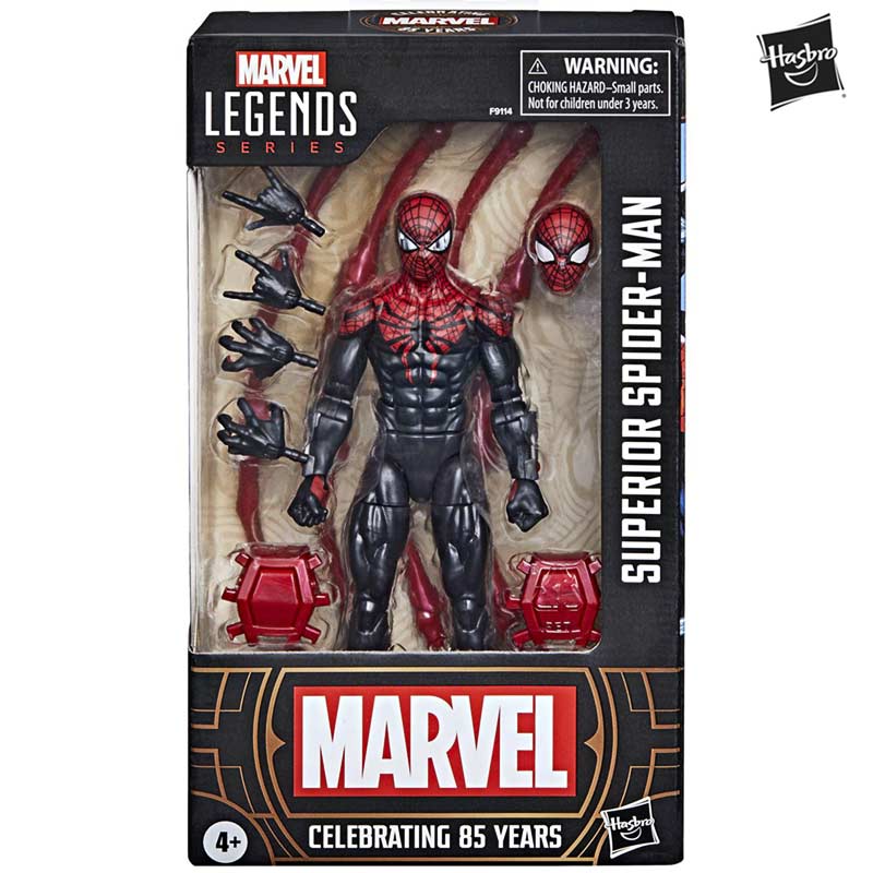 Figura Superior Spider-Man Celebrating 85 Years Marvel Legends Hasbro 01