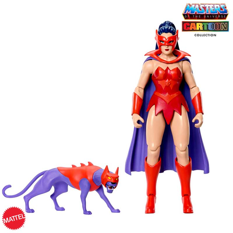 Figura Catra Masters Of The Universe Cartoon Collection Mattel 02