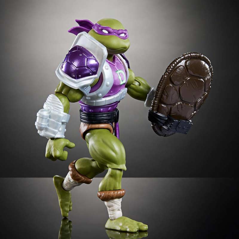 Figura Donatello MOTU x TMNT Turtles of Grayskull Mattel 05