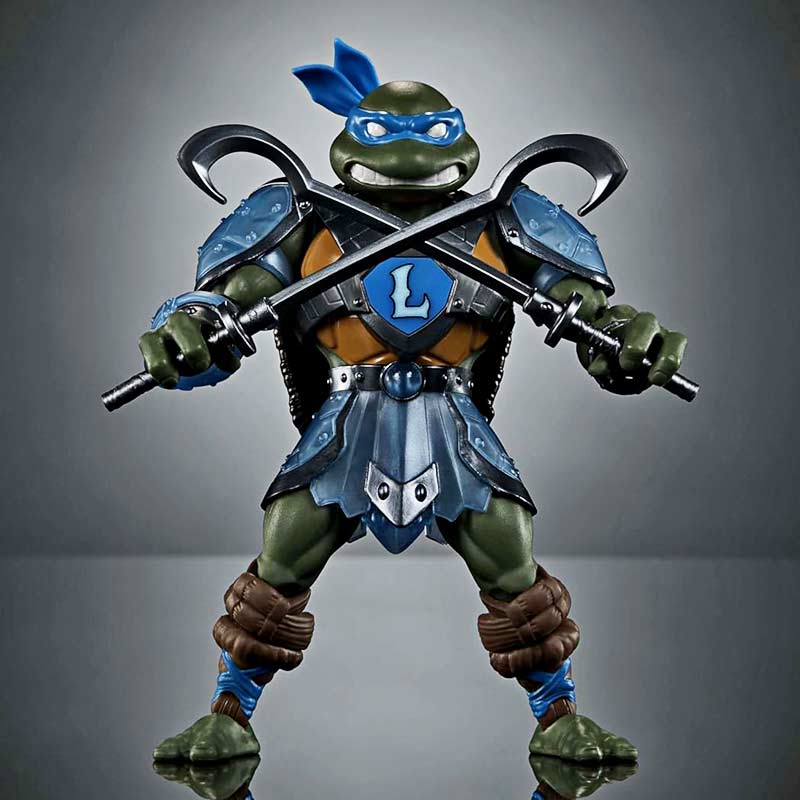 figura-leonardo-motu-x-tmnt-turtles-of-grayskull-mattel 03