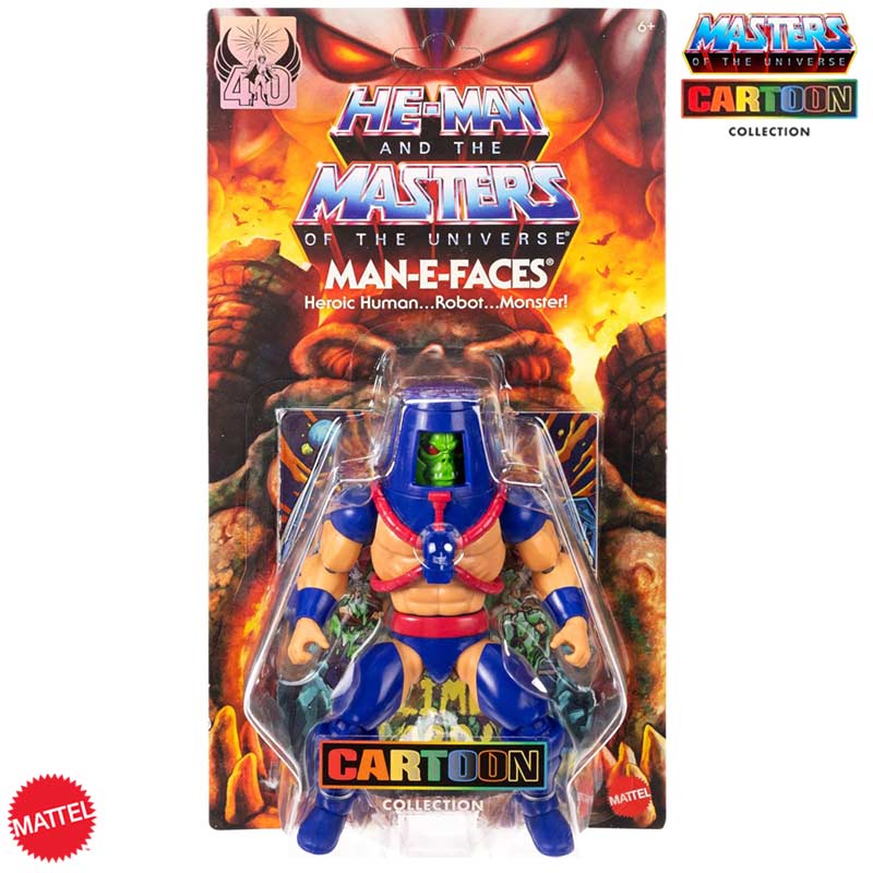 Figura Man-E-Faces Masters Of The Universe Cartoon Collection Mattel 01