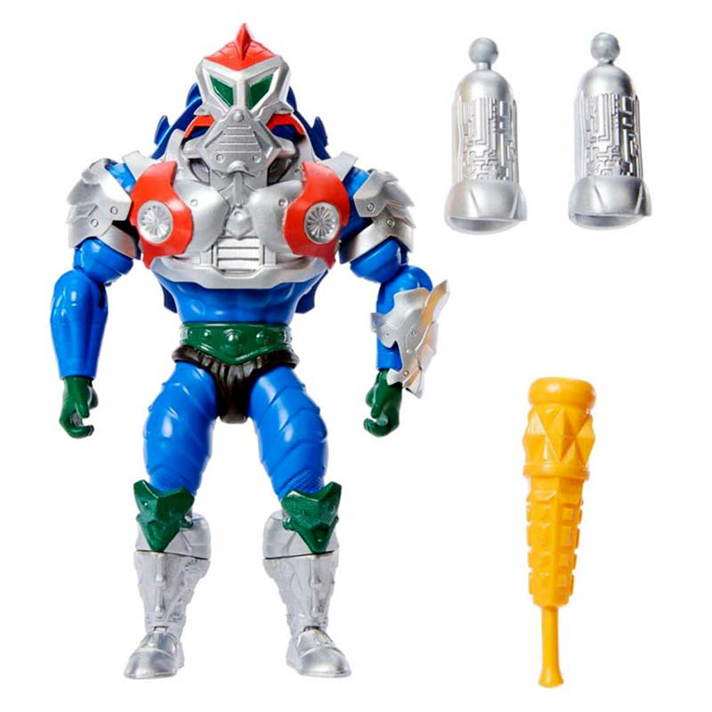 Figura Mekaneck MOTU x TMNT Turtles of Grayskull Mattel 02