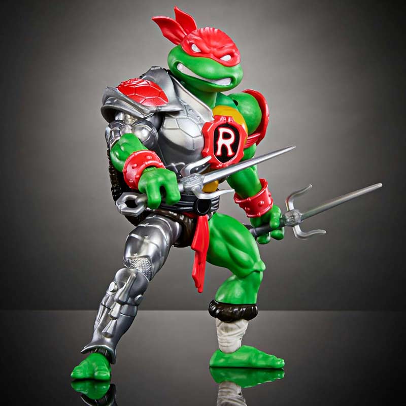 Figura Raphael MOTU x TMNT Turtles of Grayskull Mattel 03