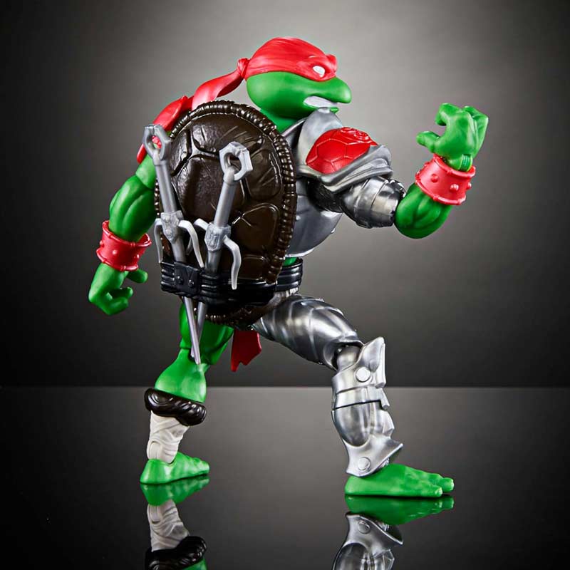 Figura Raphael MOTU x TMNT Turtles of Grayskull Mattel 05