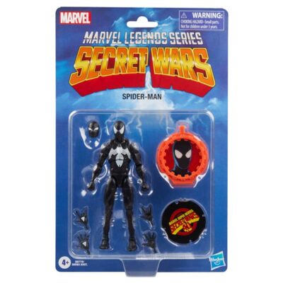 Figura Spider-Man Secret Wars Marvel Legends series Hasbro 01