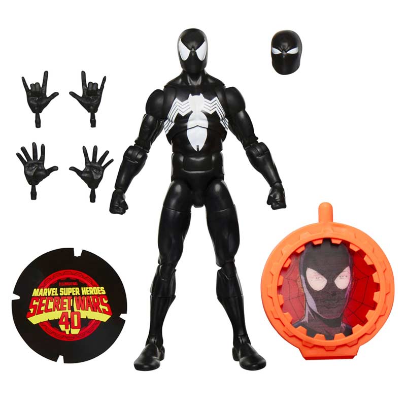 Figura Spider-Man Secret Wars Marvel Legends series Hasbro 02