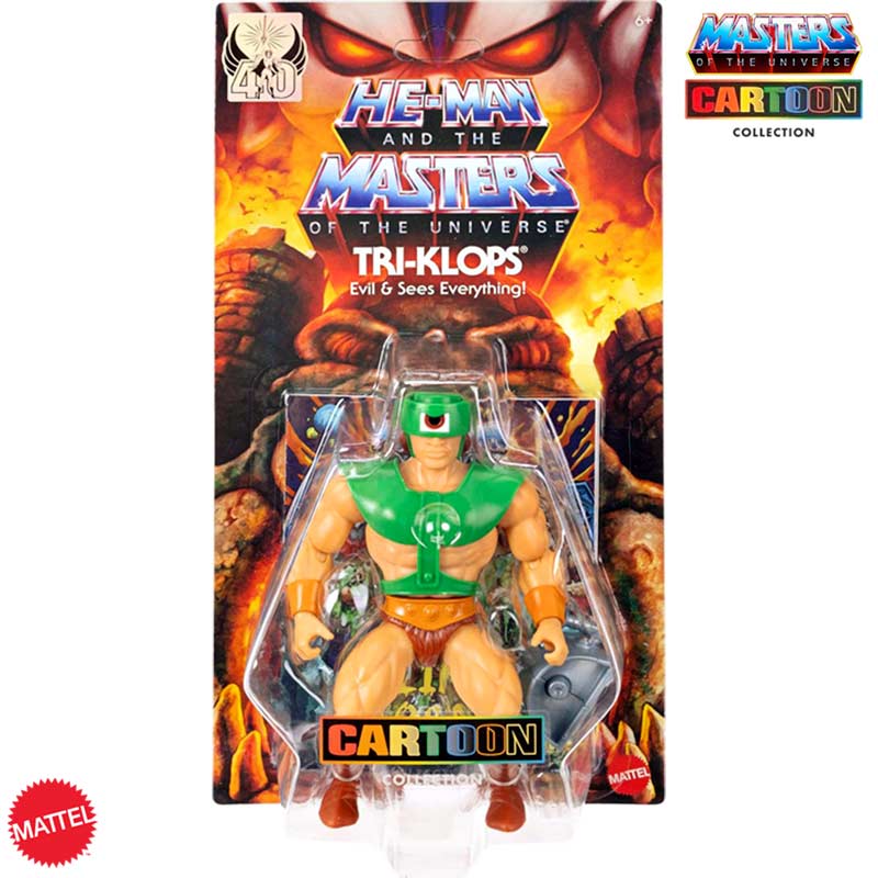 Figura Tri-klops Masters Of The Universe Cartoon Collection Mattel 01