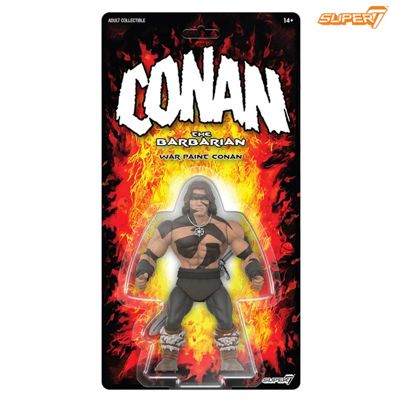 Figura Conan el Bárbaro War paint 1982 Vintage Collection Super7 01