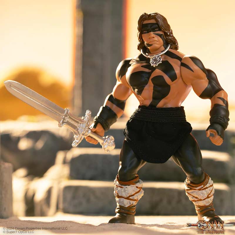Figura Conan el Bárbaro War paint 1982 Vintage Collection Super7 03