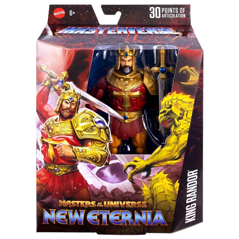 Figura King Randor Masters Of The Universe New Eternia Masterverse Mattel 01